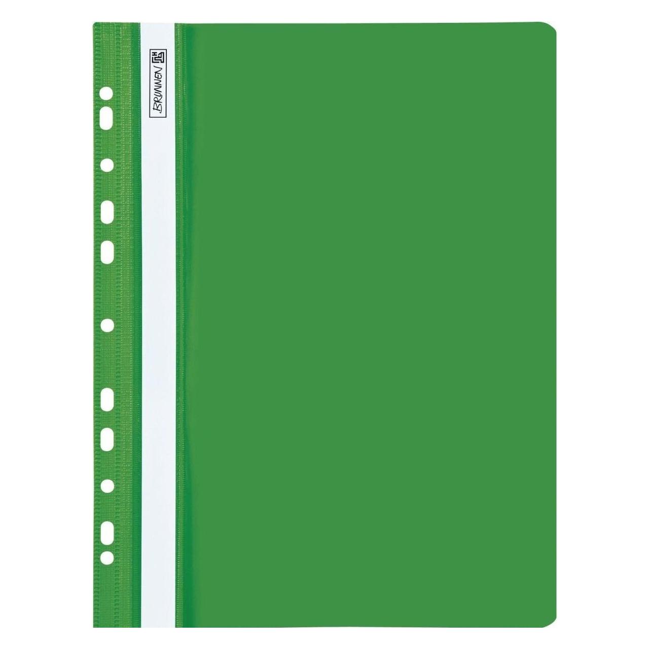 Brunnen Schnellhefter Kunststoff grün DIN A4 (A4, 1x) (102015250)