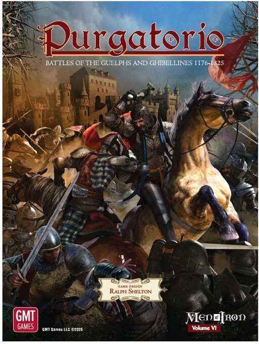 Purgatorio: Men of Iron Volume 6 by GMT Games - Medieval Battles Board Game