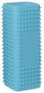 Uplifted Finds Hollow Silicone Multi Surface Pet Hair Remover blue
