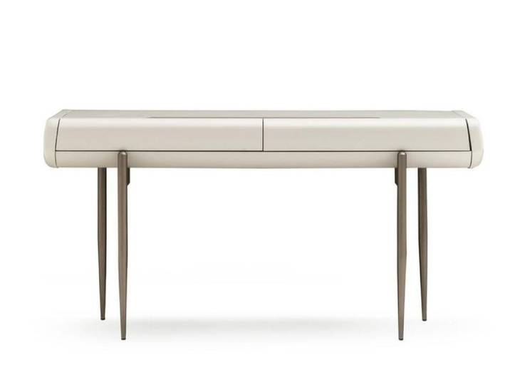 JVmoebel Sideboard Schminktisch aus Holz in Beige mit Schubladen für Kosmetik und Schmuck, Made in Europe