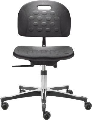 Arbeitsdrehstuhl Industry TEC Basic, PU, höhenverstellbar, ohne Armlehnen
