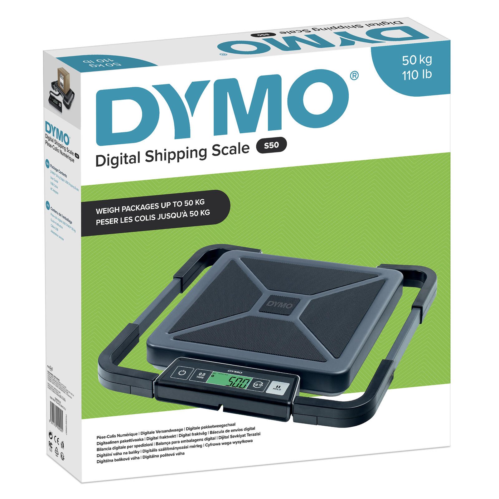 DYMO® Versandwaage S50 , Wiegebereich bis 50kg S0929020