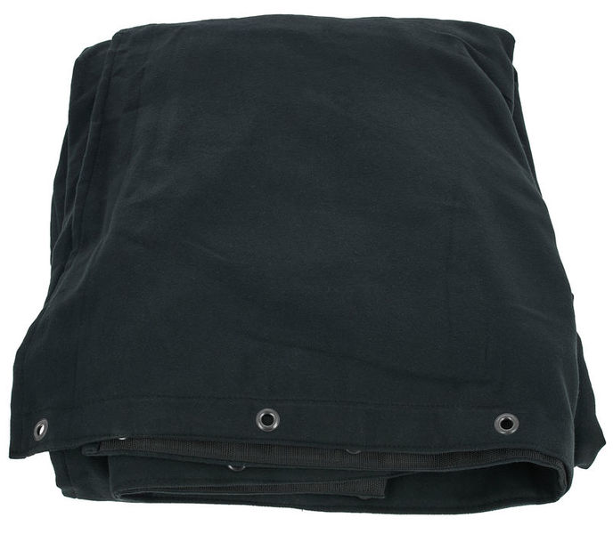 Stairville Euro Curtain 320g/mÂ² 6.0x4.0m nero