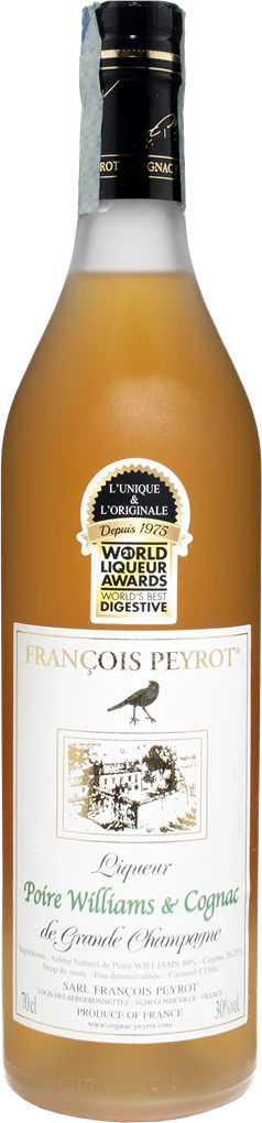 Francois Peyrot Peyrot Liquer Poire Williams & Cognac de Grand Champagne 0.7L