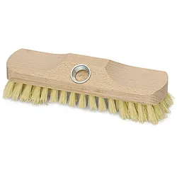 Schrubber Fibre-Ersatz mit Bart 220 mm / Gewinde für starke Verschmutzungen, Braun 1 Stück