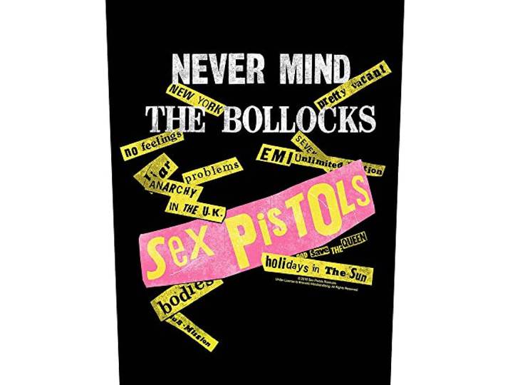 Terminal Sex Pistols: Never Mind The Bollocks (Toppa) Merchandising Ufficiale