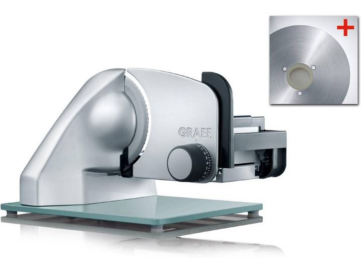 Graef Allesschneider Classic C 22 Twin, 170 W, Gratis Schinkenmesser im Wert von 44,99 € UVP