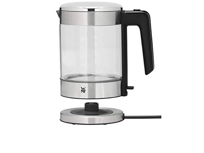 WMF KITCHENminis Glazen Waterkoker 1 Liter, 1900 Watt, 360° Roterende Basis