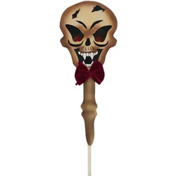 EUROPALMS Halloween Bodenstecker Totenkopf