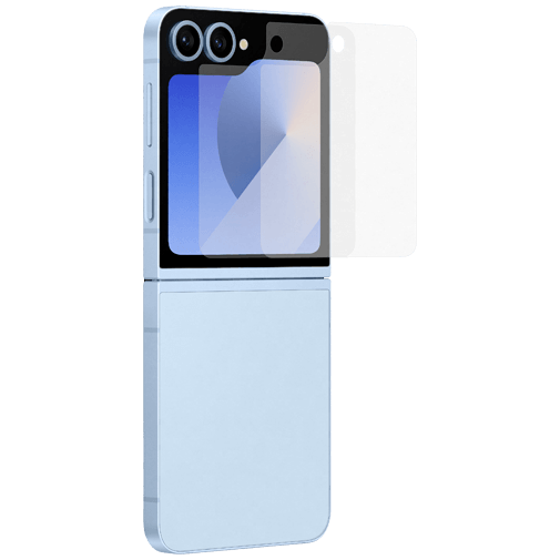 Samsung Kunststoff Clear Displayschutzfolie Samsung Galaxy Z Flip 6 2-Pack