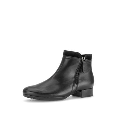 Stiefelette GABOR "Elegante Stiefelette", Damen, Gr. 40,5, schwarz, Schuhe Stiefelette