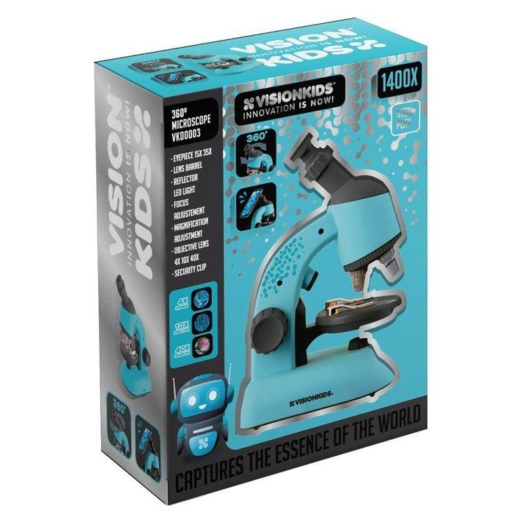 Kids Euroswan Microscopio per Bambini Vision con Luce LED (KIDS)
