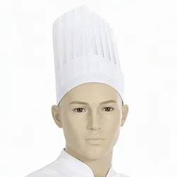 HYGOSTAR Kochmützen Le Grand Chef aus Viskose offenliegend 100 Stück