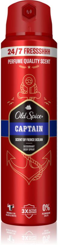 Old Spice Captain déodorant en spray 200 ml