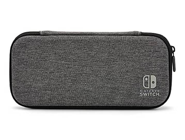 PowerA Slim Case voor Nintendo Switch of Nintendo Switch Lite - Antracietgrijs