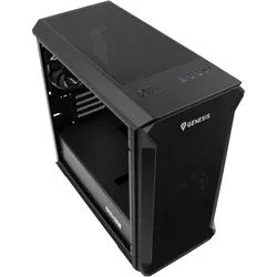Genesis IRID 503 (Mini-ITX), PC Gehäuse, Schwarz