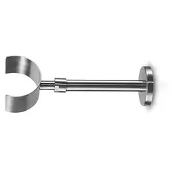 JEE-O Flatline Brausehalter, edelstahl gebürstet, 201-6000 201-6000