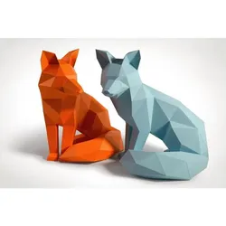Liebesreh FUCHS VIOLETT - Bastelset - Fuchs, violett