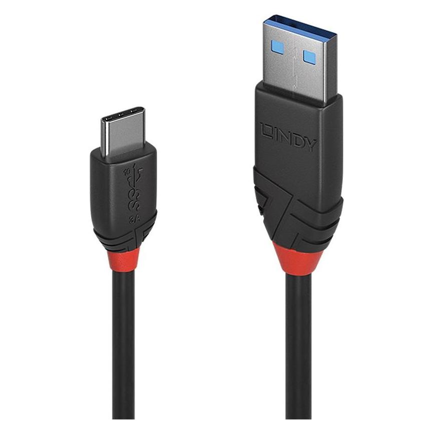 Lindy Black Line (1.50 m, USB 3.2 Gen 2, 15 W) (36917)