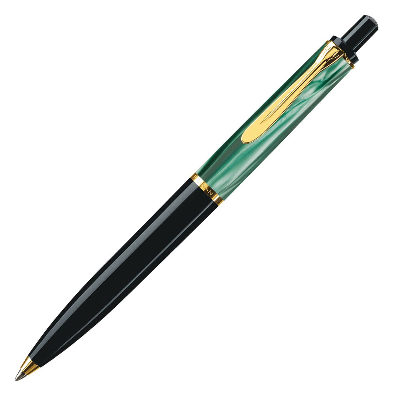 Pelikan Kugelschreiber K200 Grün-Marm. Geschenkbox