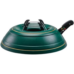 Krinner Weihnachtsbaumständer 94001, Vario Classic, grün, bis 2,6 m Baumhöhe, aus Metall