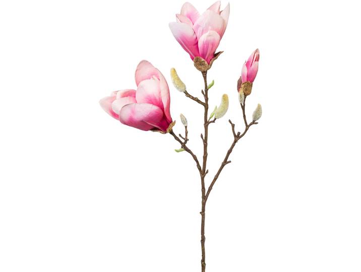 Kunstblume Country rosa Kunststoff H 69 cm - Kunstblume