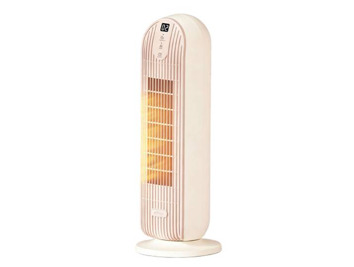 Bear 2000 W keramische PTC-ruimteverwarmer met 90° oscillatie, timer van 12 u en opwaartse warmte - draagbare elektrische kachel, DNQ-C20H5