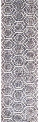 Carson Carrington Hogsrum Mid-century Honeycomb Shag Rug