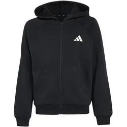 adidas Seasonals Collegiate Typography Kapuzenjacke Kinder KS5138 - black/white 152