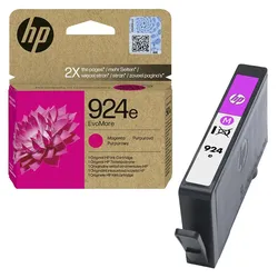 HP Original 924e EvoMore Druckerpatrone (4K0U8NE) magenta