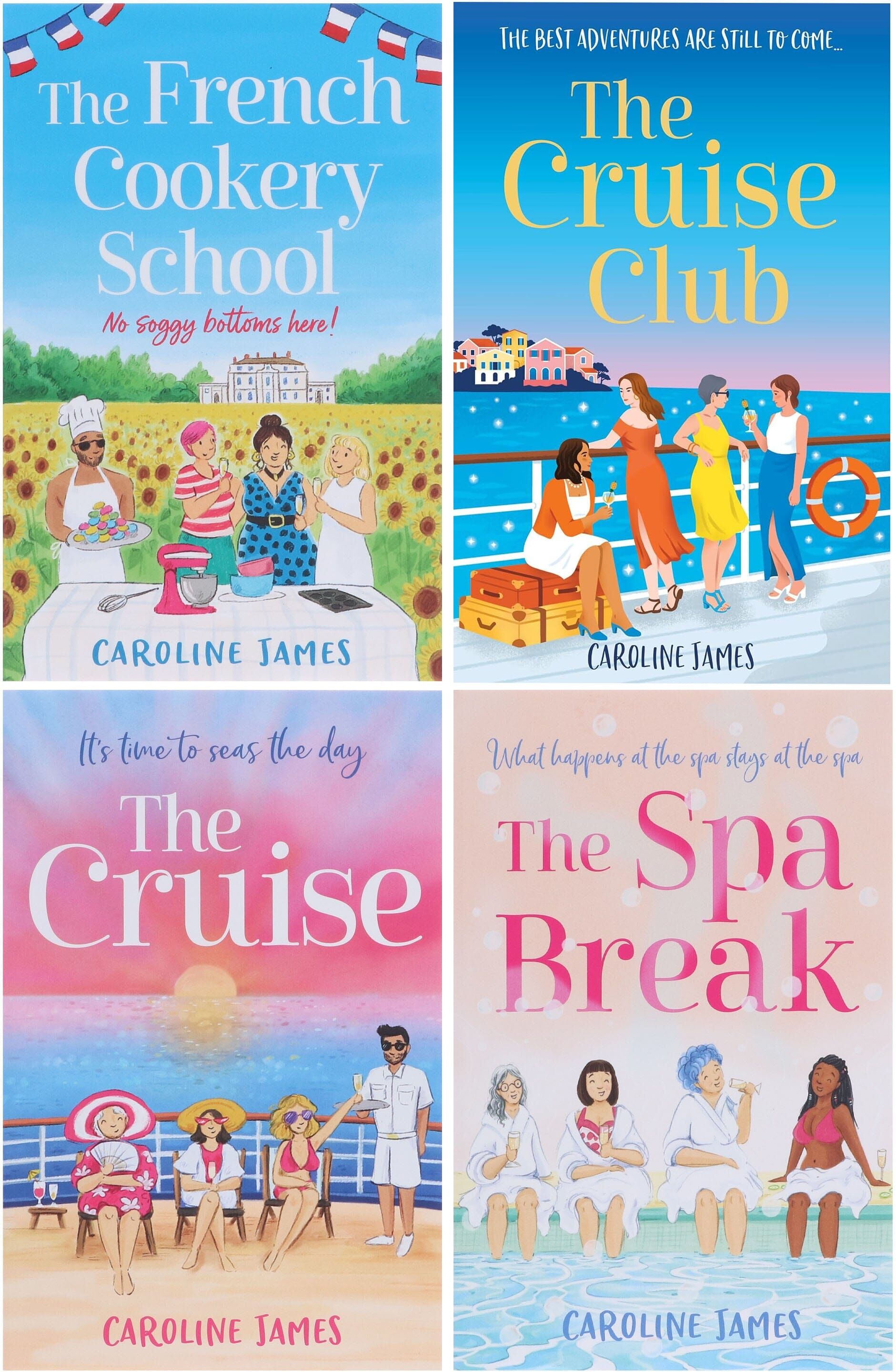 Caroline James Collection 4 Books Set - Fiction - Paperback HarperCollins Publishers