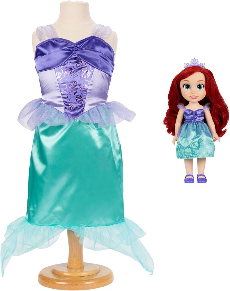Jakks Pacific Muñeca 38 cm Ariel con disfraz .