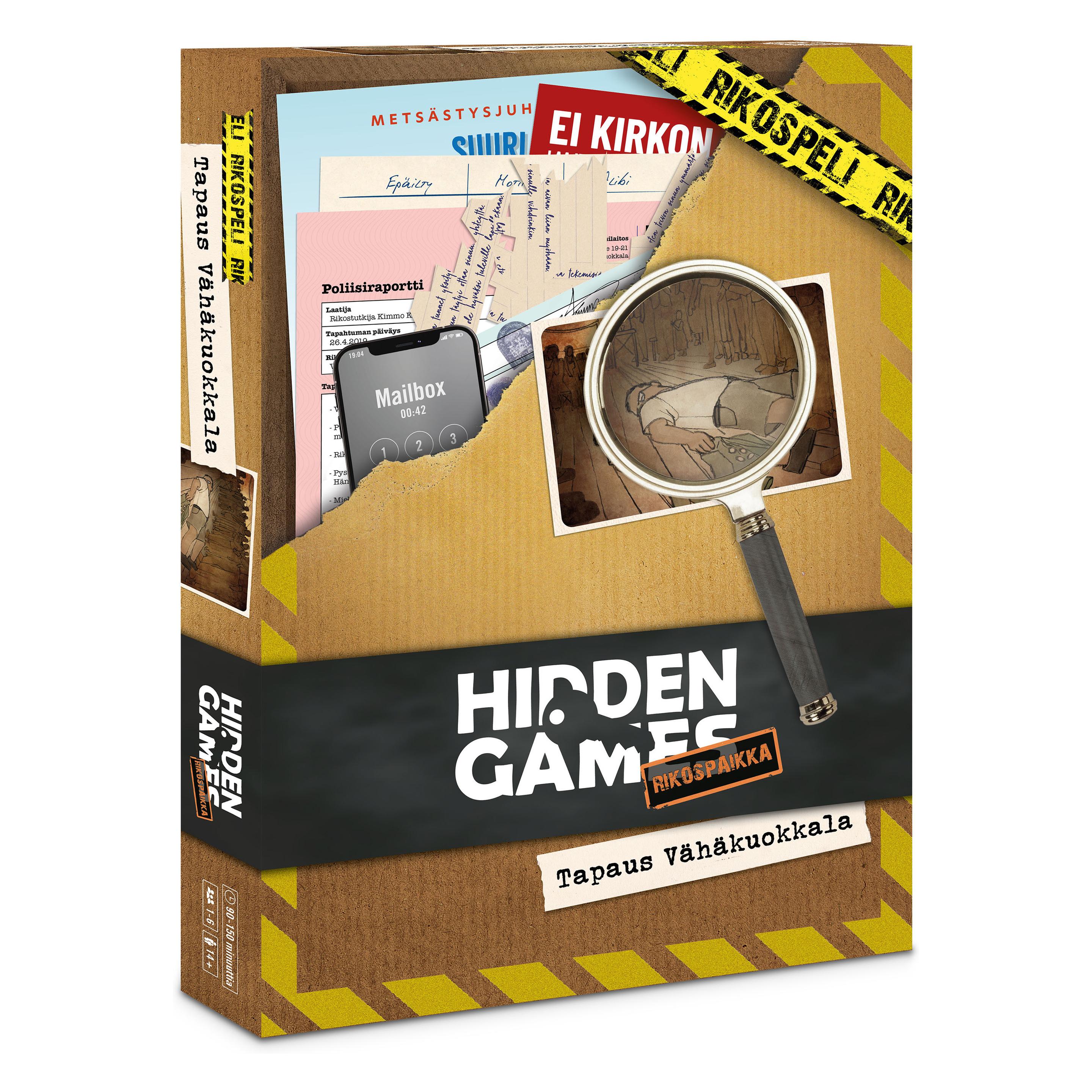 Hidden Games Rikospaikka: Tapaus Vähäkuokkala - mysteeripeli (Finnisch, 1 - 6 Spieler) (40123000)