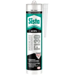 Acryl SISTA F130 Anschluss braun 300ml Kartusche