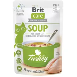 Brit Katze Sparpaket 30 x 75g Soup - with Turkey