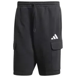 adidas Essentials Feelcozy Fleece Cargo kurze Hose Herren - black