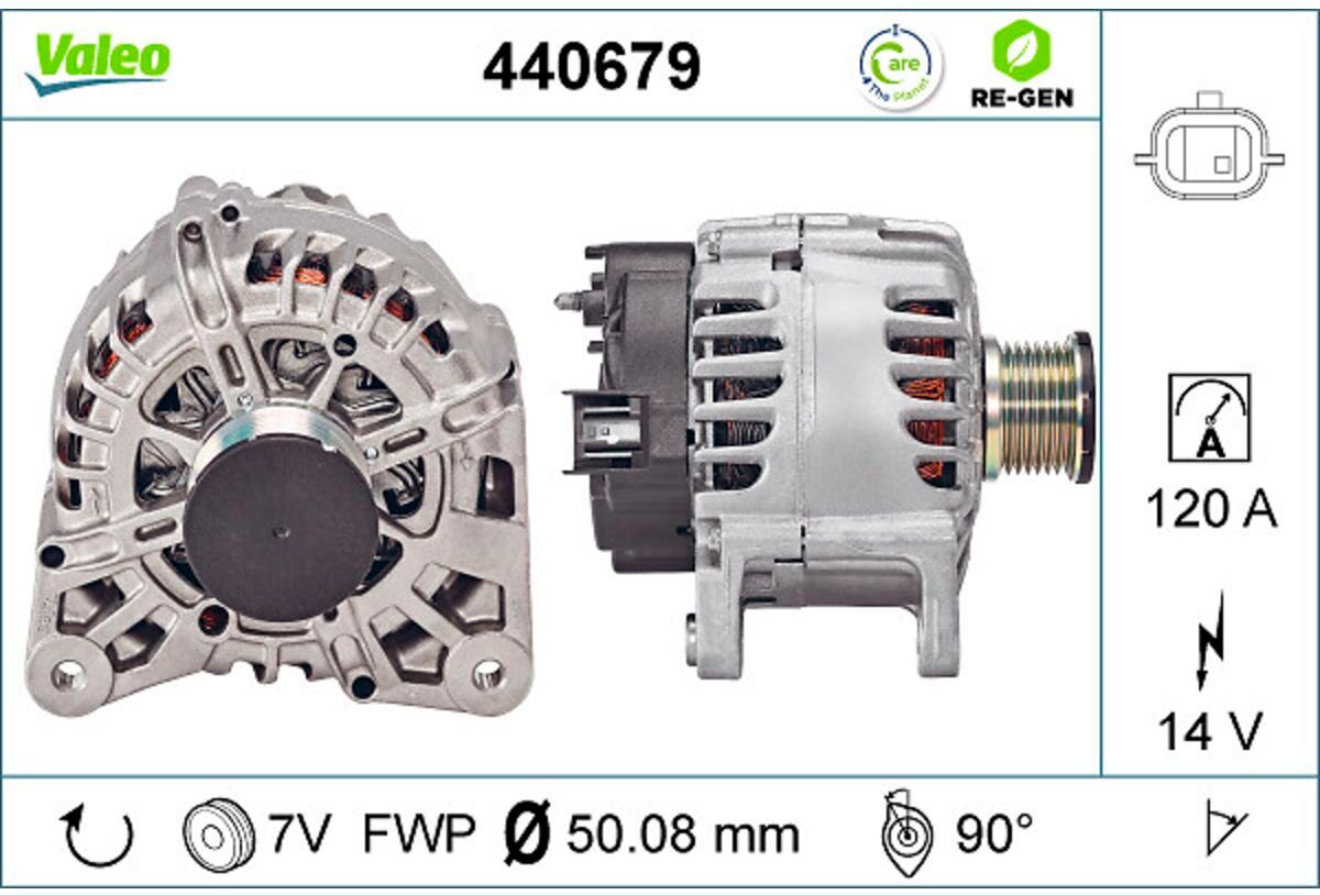Drehstromgenerator VALEO RE-GEN - AT VALEO 440679