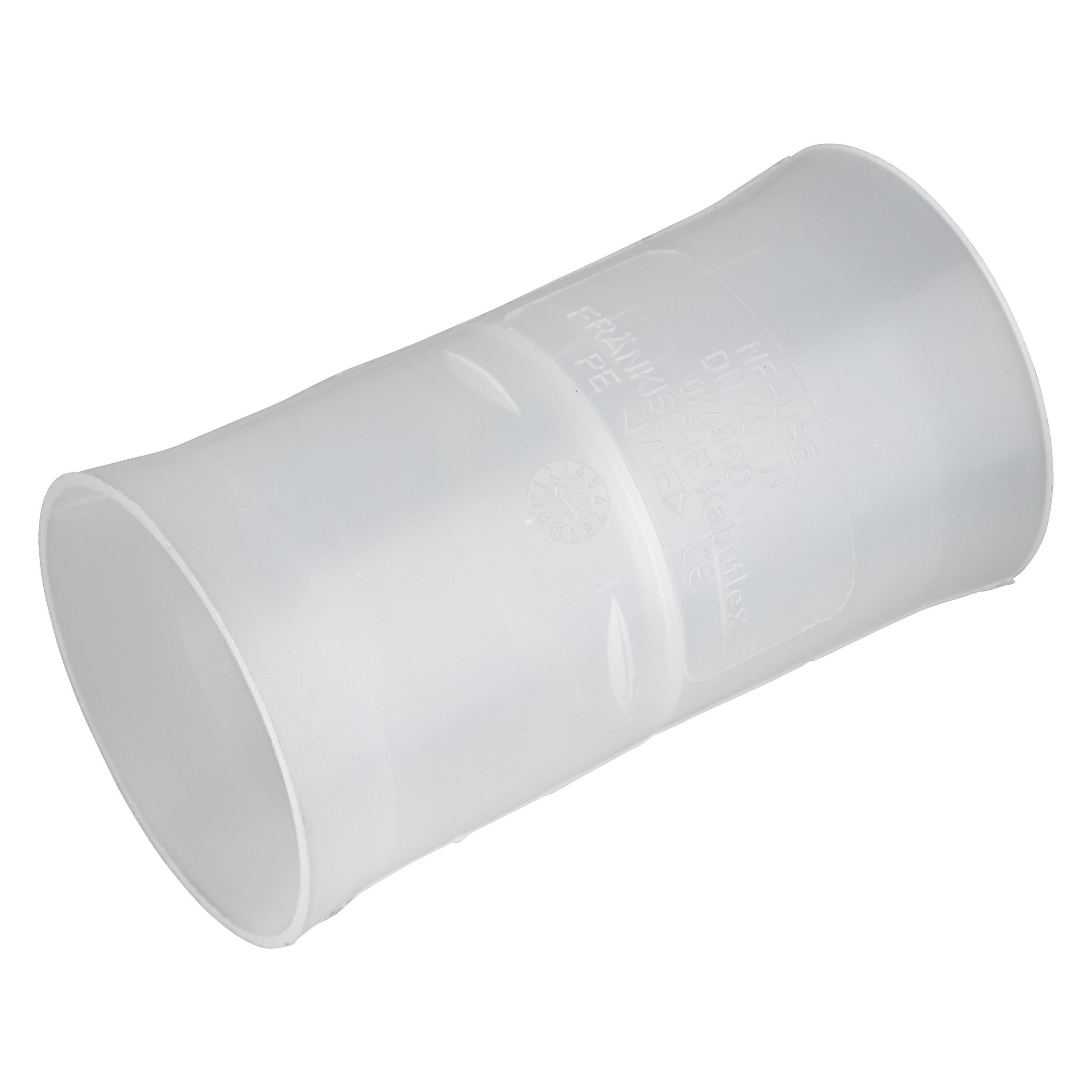 Fränkische Rohrwerke FRA Kabuflex-Muffe 40 Kabuflex-Muffe 40 transparent (19250040)