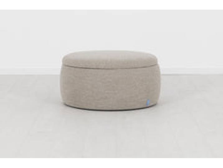 Polsterhocker 01, Steingrau