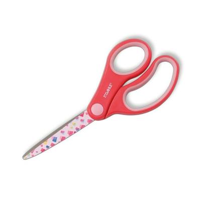 DAHLE Kinderschere Kids spitz 5,5 Zoll, 14 cm, pink Motiv: Confetti, Rechtshänder