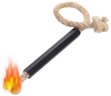Friendly Fresh Finds Hemp Cord Fire Starter For Wood Stoves & Outdoor Camping Hemp Cord Fire Starter For Wood Stoves & Outdoor Camping