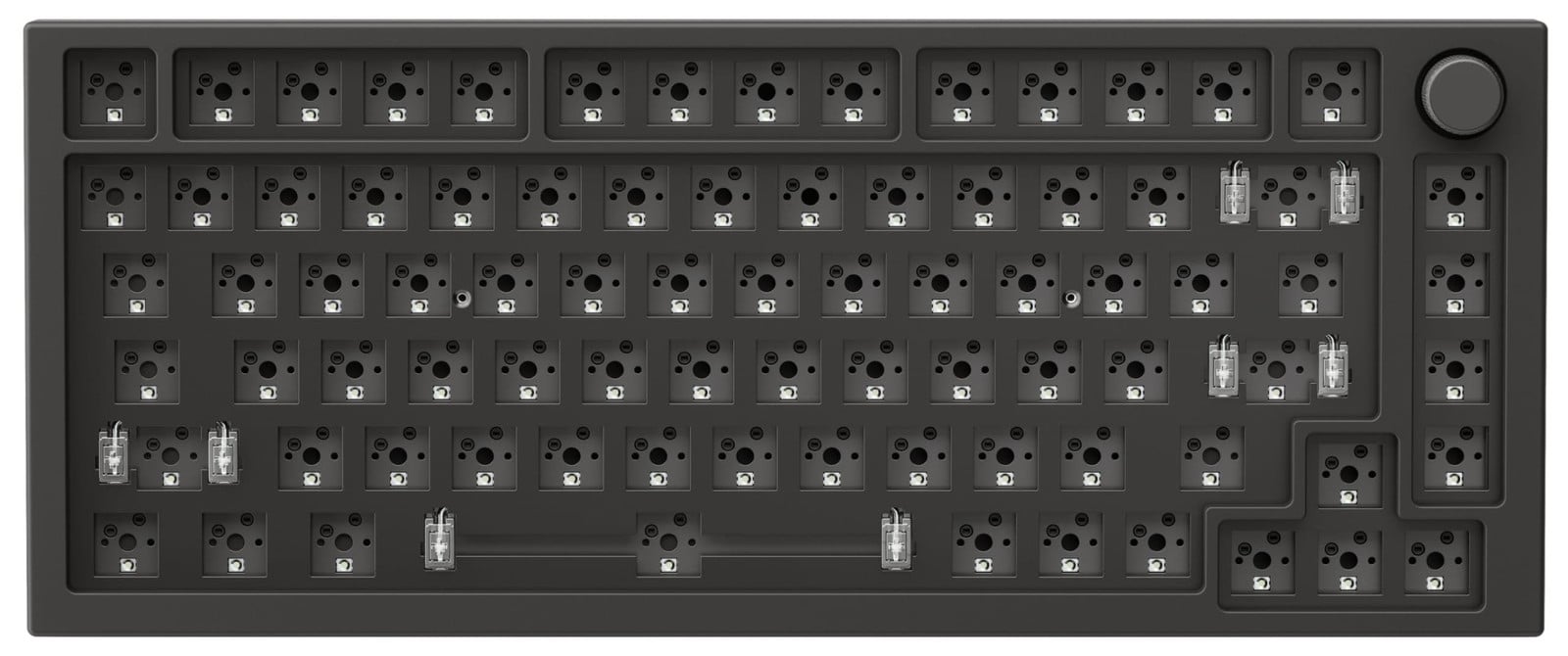 Glorious Gaming GMMK Pro Barebone Gaming Toetsenbord - Zwart