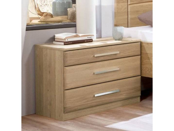 Nachttisch Bloomfield Eiche teilmassiv H 50cm H:50cm/B:60cm/T:36cm klassischer Stil, mit Schubkasten