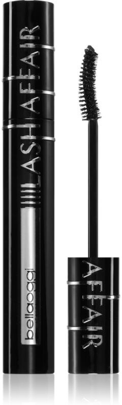 bellaoggi Lash Affair Curling and Caring Mascara volume and caring mascara shade Black 9.5 ml