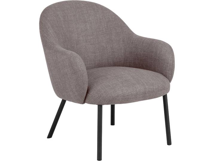 Sessel Spencer braun Stoff B 70 T 75 H 75 cm