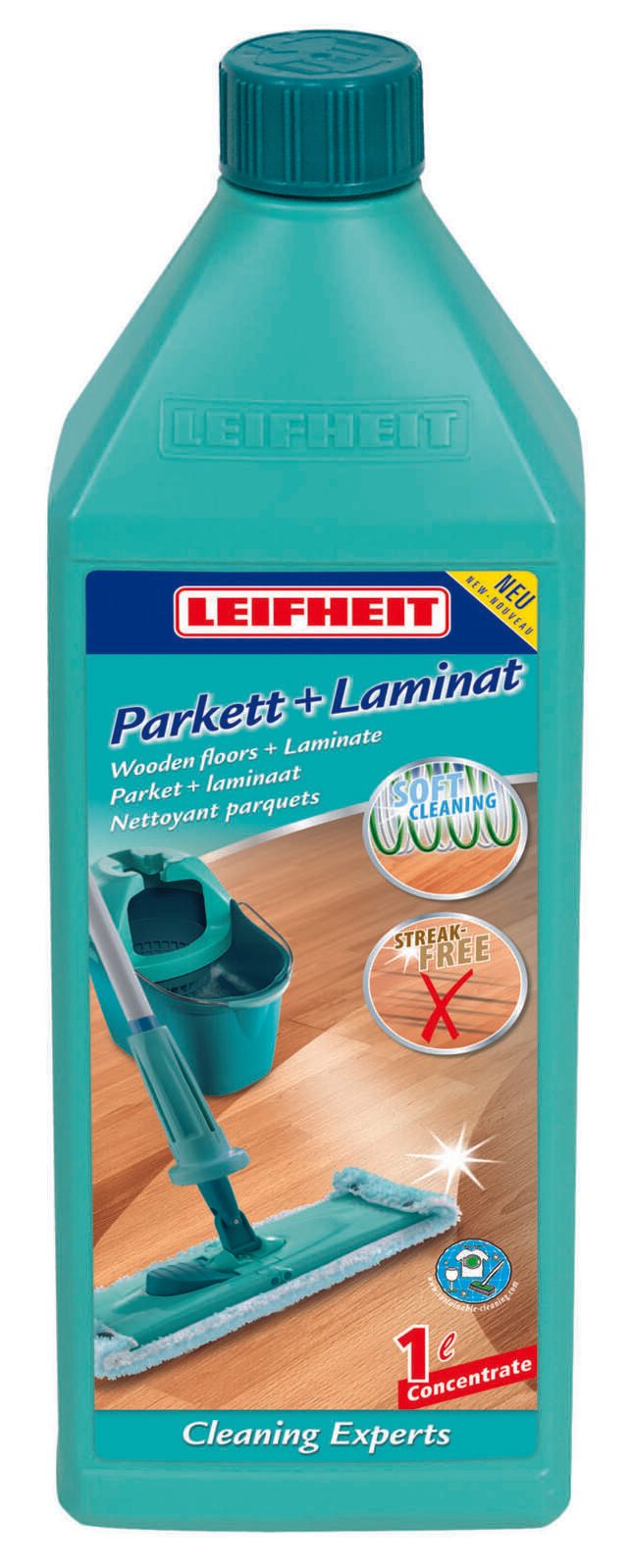 LEIFHEIT Parkett und Laminat Holzreiniger Parkett und Laminat 1,0 l 41415