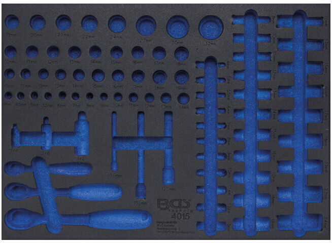 BGS Insert de servante d'atelier 3/3 vide pour art. 4015 ; BGS technic (4015-5)