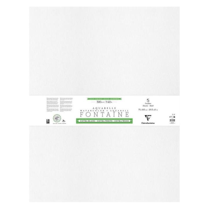 Clairefontaine Aquarellpapier (300 g/m², 250x) (976095C)