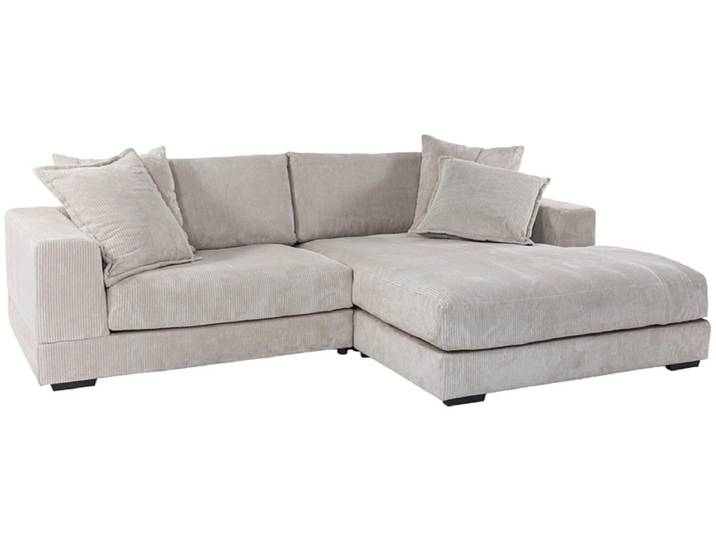 Ecksofa TIANA Stoff cream