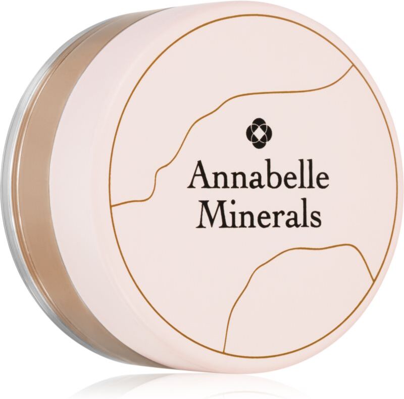 Annabelle Minerals Matte Mineral Foundation mineral powder foundation for a matt look shade Golden Medium 4 g